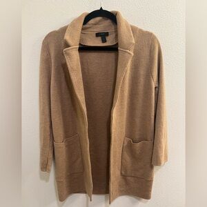 J. Crew | Sophie Open-front Merino Wool Sweater-blazer